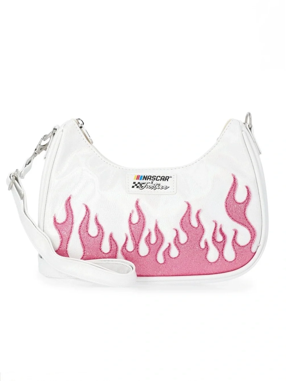 JUSTICE & NASCAR Collaboration Baseball Hat and Crossbody Handbag
